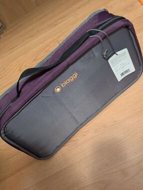biaggi Purple and Gray Travel Organizer Bag